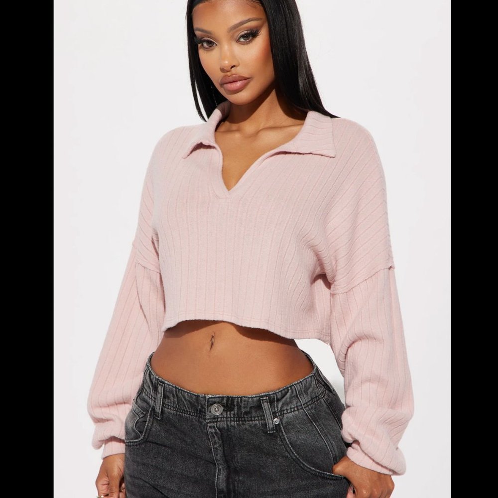 Fashion Nova - Be My Lover Top - Mauve - XSmall